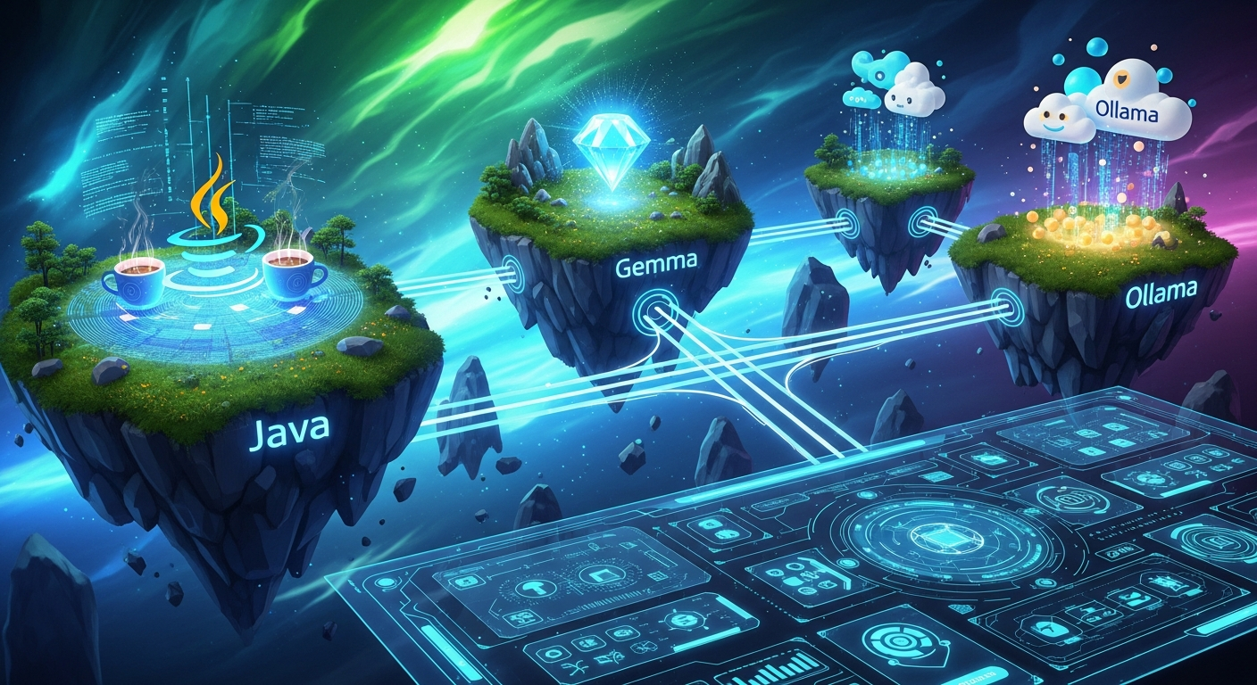 Google Agent Development Kit (ADK) for Java with Gemma on Ollama image